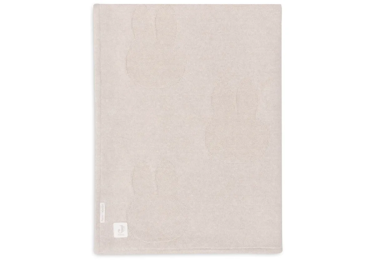 Jollein Bedtextiel * Wiegdeken Nijntje Miffy Nougat/Coral Fleece
