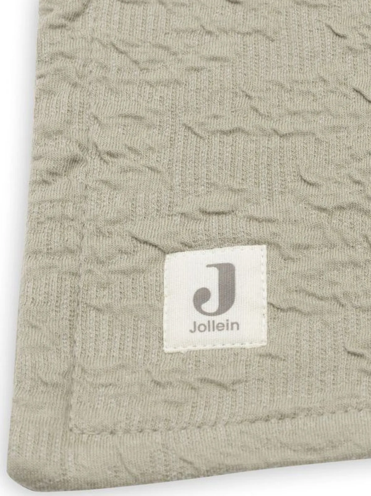 Jollein Bedtextiel * Wiegdeken Soft Waves Olive Green