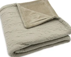 Jollein Bedtextiel * Wiegdeken Soft Waves Olive Green