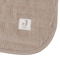 Jollein Bedtextiel * Wiegdeken Velvet Rib Milky Coffee