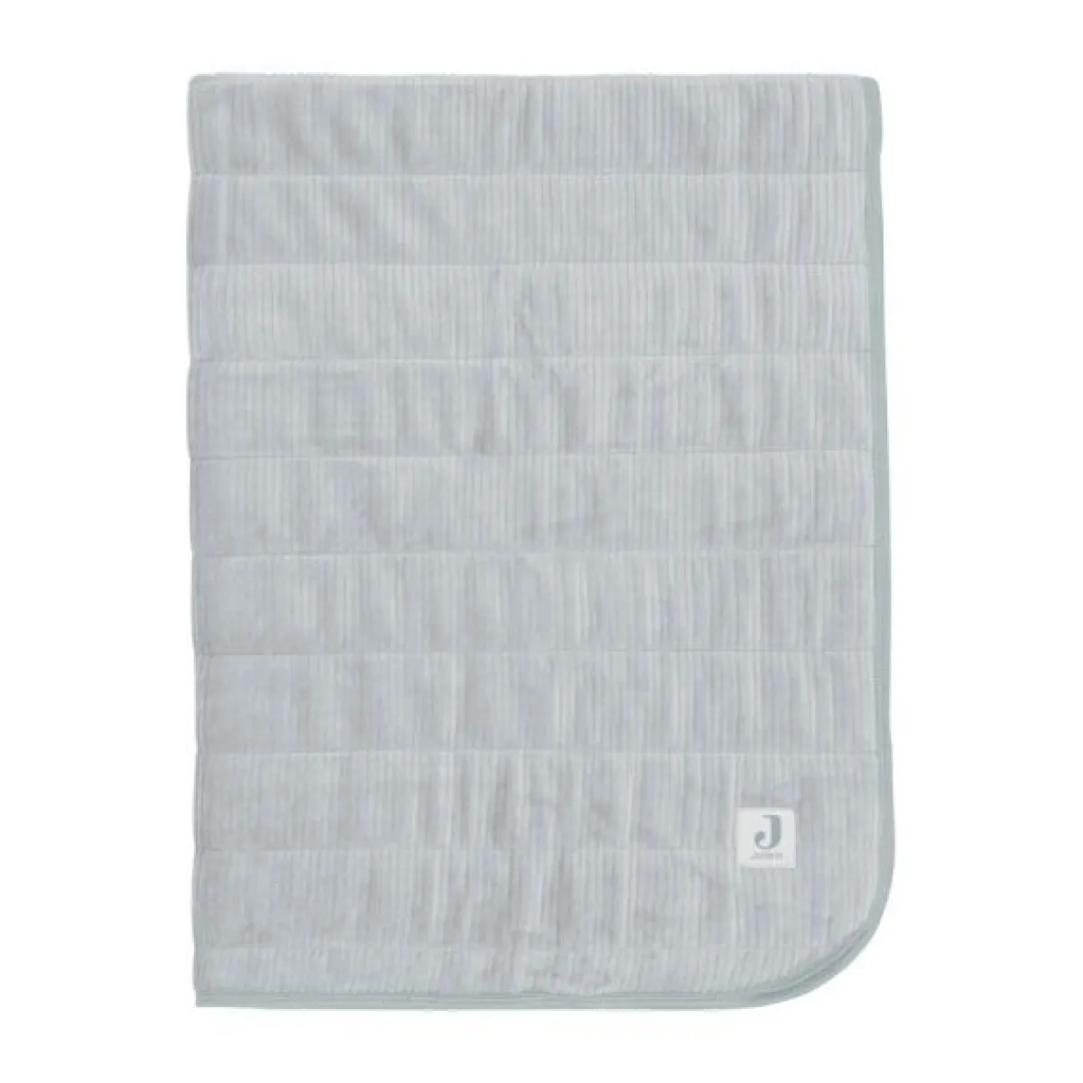Jollein Bedtextiel * Wiegdeken Velvet Rib Sea Green
