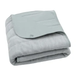 Jollein Bedtextiel * Wiegdeken Velvet Rib Sea Green