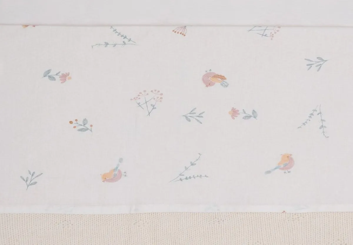Jollein Bedtextiel * Wieglaken Lovely Birds Multicolor