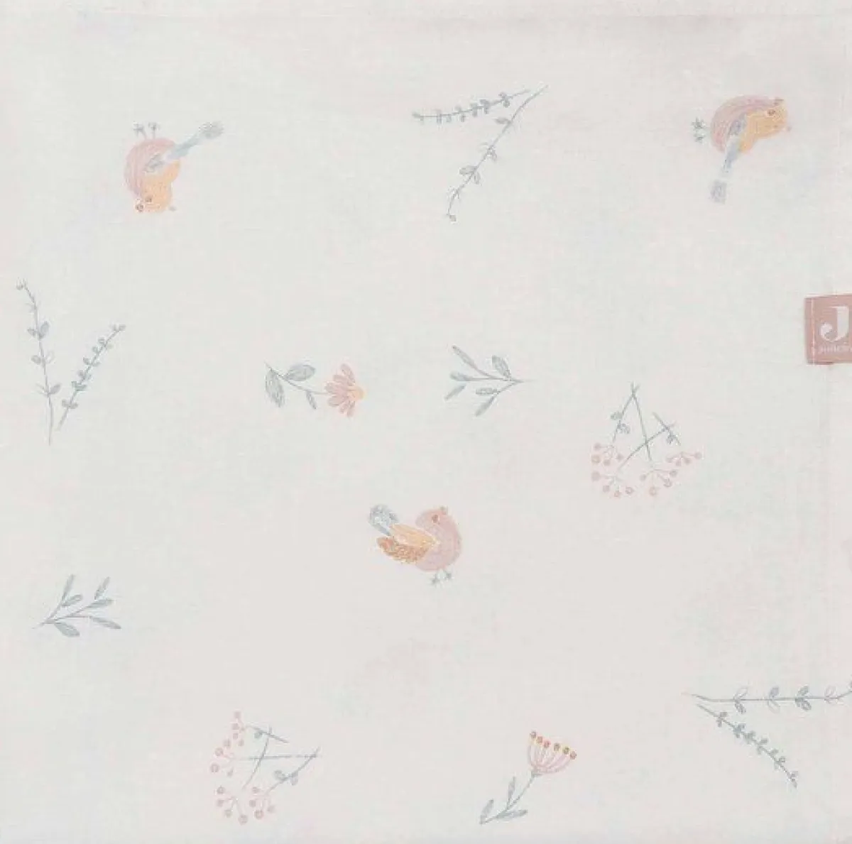 Jollein Bedtextiel * Wieglaken Lovely Birds Multicolor