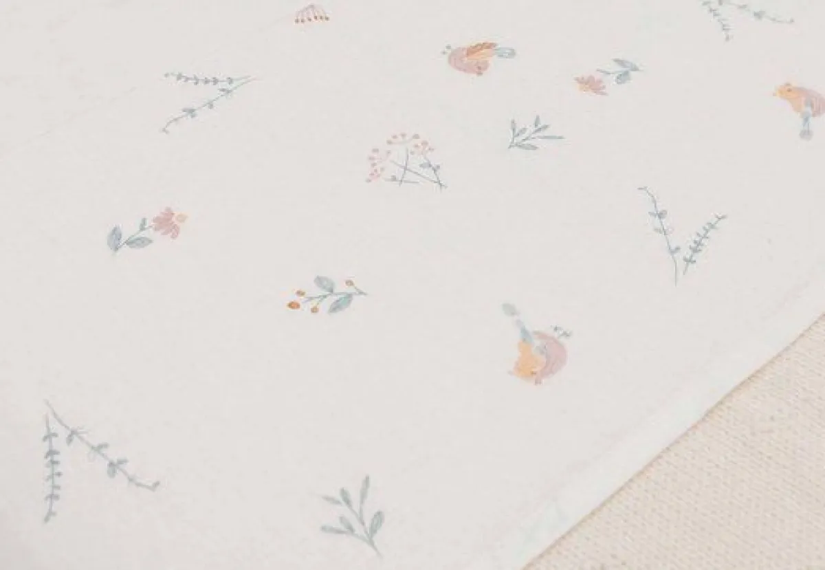 Jollein Bedtextiel * Wieglaken Lovely Birds Multicolor