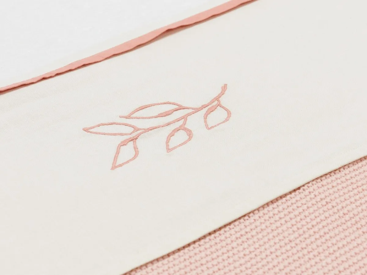Jollein Bedtextiel * Wieglaken Meadow Rosewood Roze