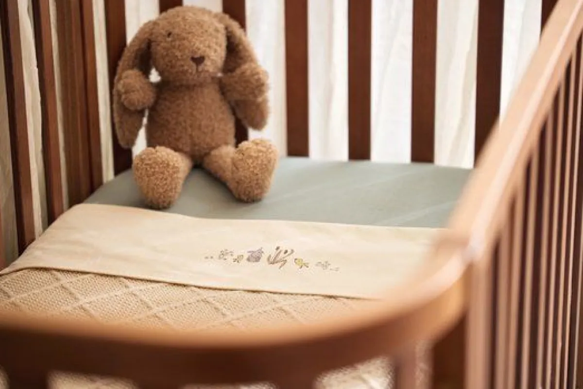 Jollein Bedtextiel * Wieglaken Riverside Wit