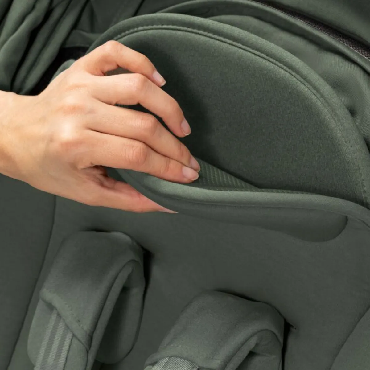 Joolz Overige Accessoires * Breathable Seat Liner Forest Green Groen