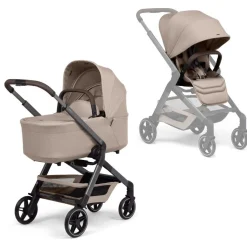 Joolz Combi Kinderwagens * Hub² Kinderwagen Compleet Grey - Sandy Taupe
