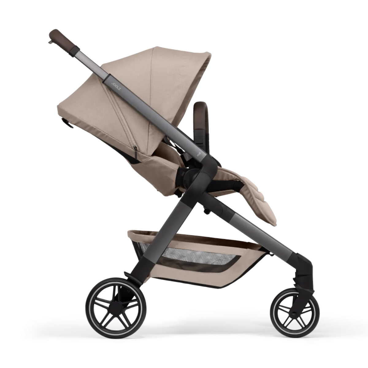 Joolz Combi Kinderwagens * Hub² Kinderwagen Compleet Grey - Sandy Taupe