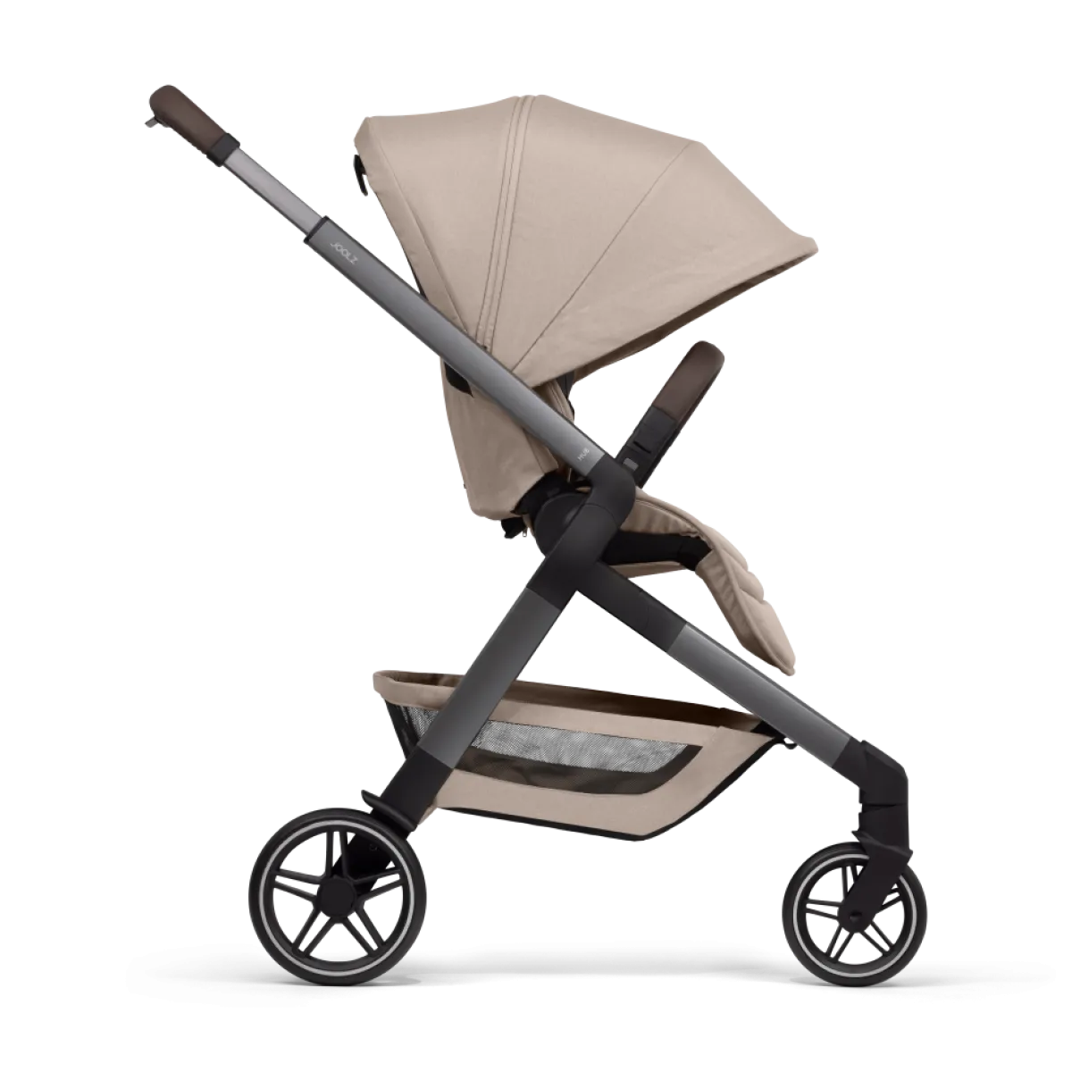 Joolz Combi Kinderwagens * Hub² Kinderwagen Compleet Grey - Sandy Taupe