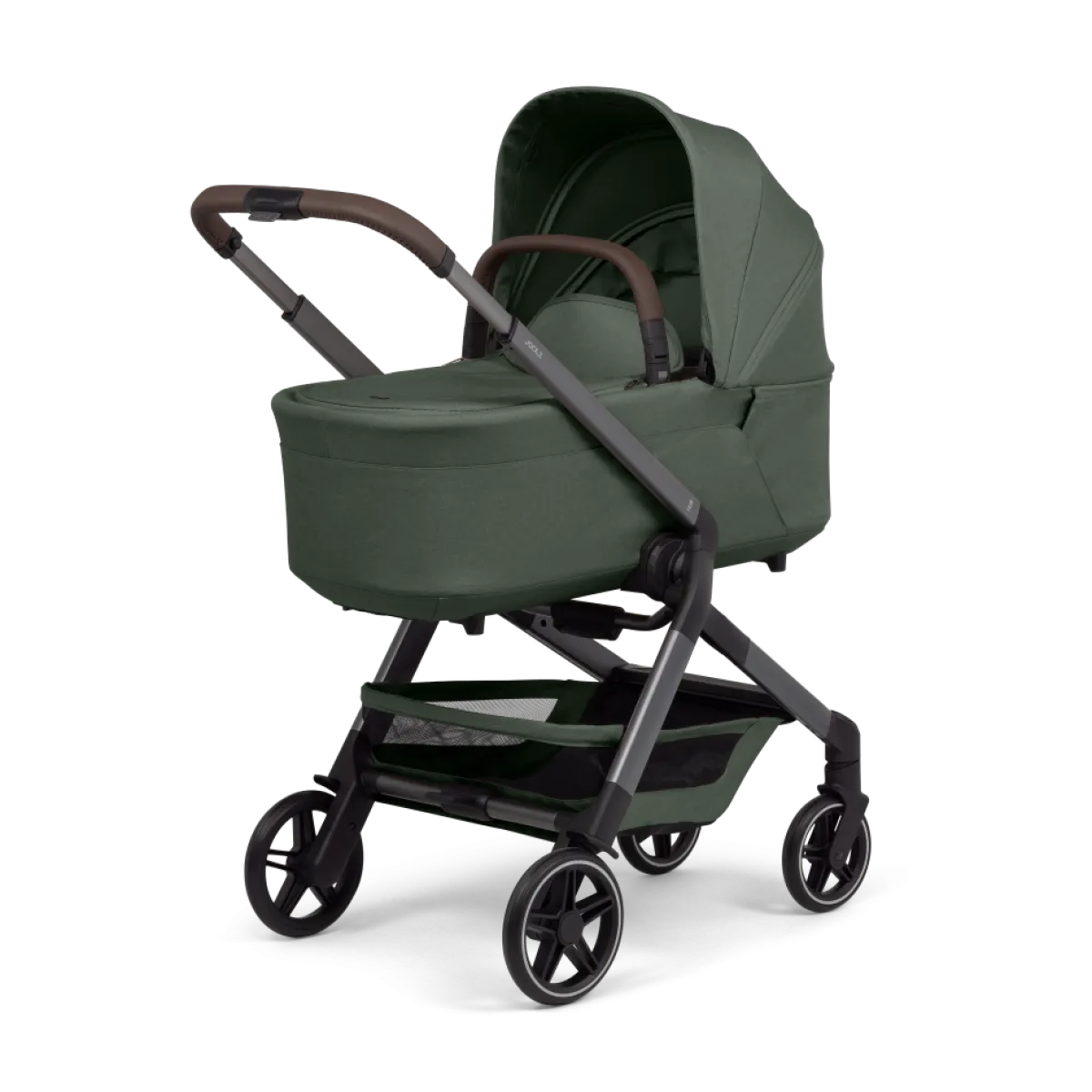 Joolz Combi Kinderwagens * Hub² Kinderwagen Compleet Grey - Forest Green Groen