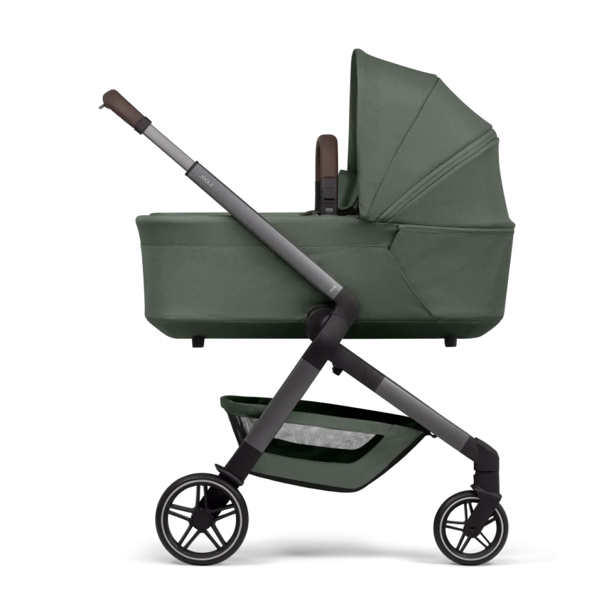 Joolz Combi Kinderwagens * Hub² Kinderwagen Compleet Grey - Forest Green Groen