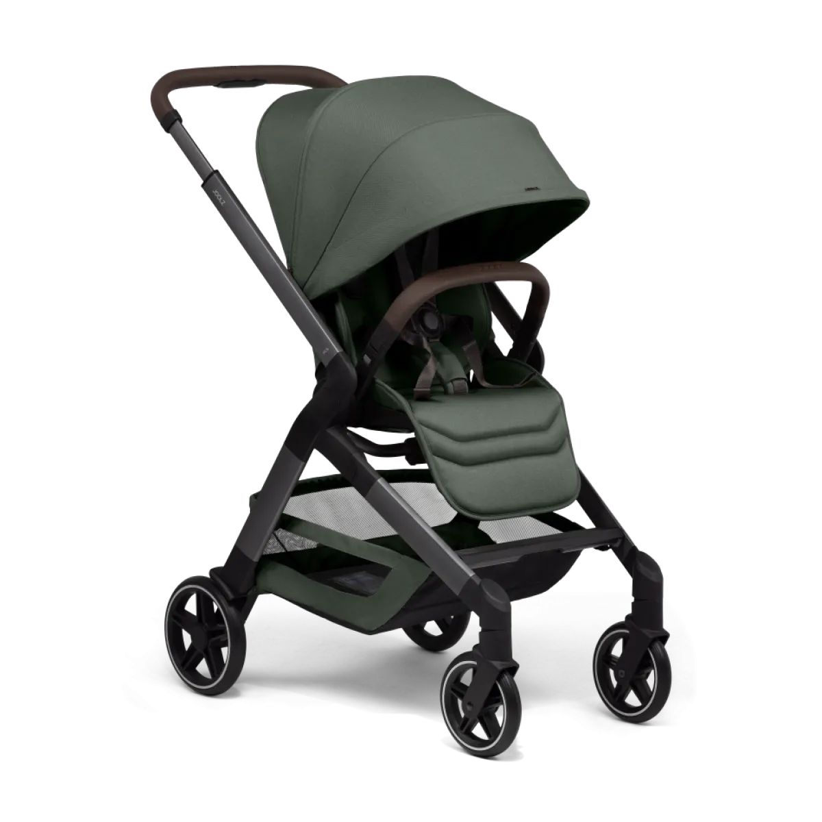 Joolz Combi Kinderwagens * Hub² Kinderwagen Compleet Grey - Forest Green Groen