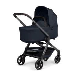 Joolz Combi Kinderwagens * Hub² Kinderwagen Compleet Grey - Navy Blue Blauw