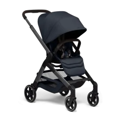 Joolz Combi Kinderwagens * Hub² Kinderwagen Compleet Grey - Navy Blue Blauw