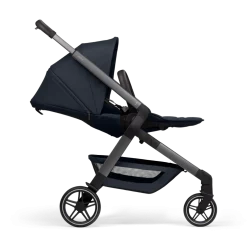 Joolz Combi Kinderwagens * Hub² Kinderwagen Compleet Grey - Navy Blue Blauw