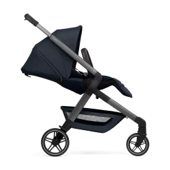 Joolz Combi Kinderwagens * Hub² Kinderwagen Compleet Grey - Navy Blue Blauw