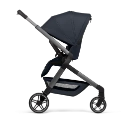 Joolz Combi Kinderwagens * Hub² Kinderwagen Compleet Grey - Navy Blue Blauw