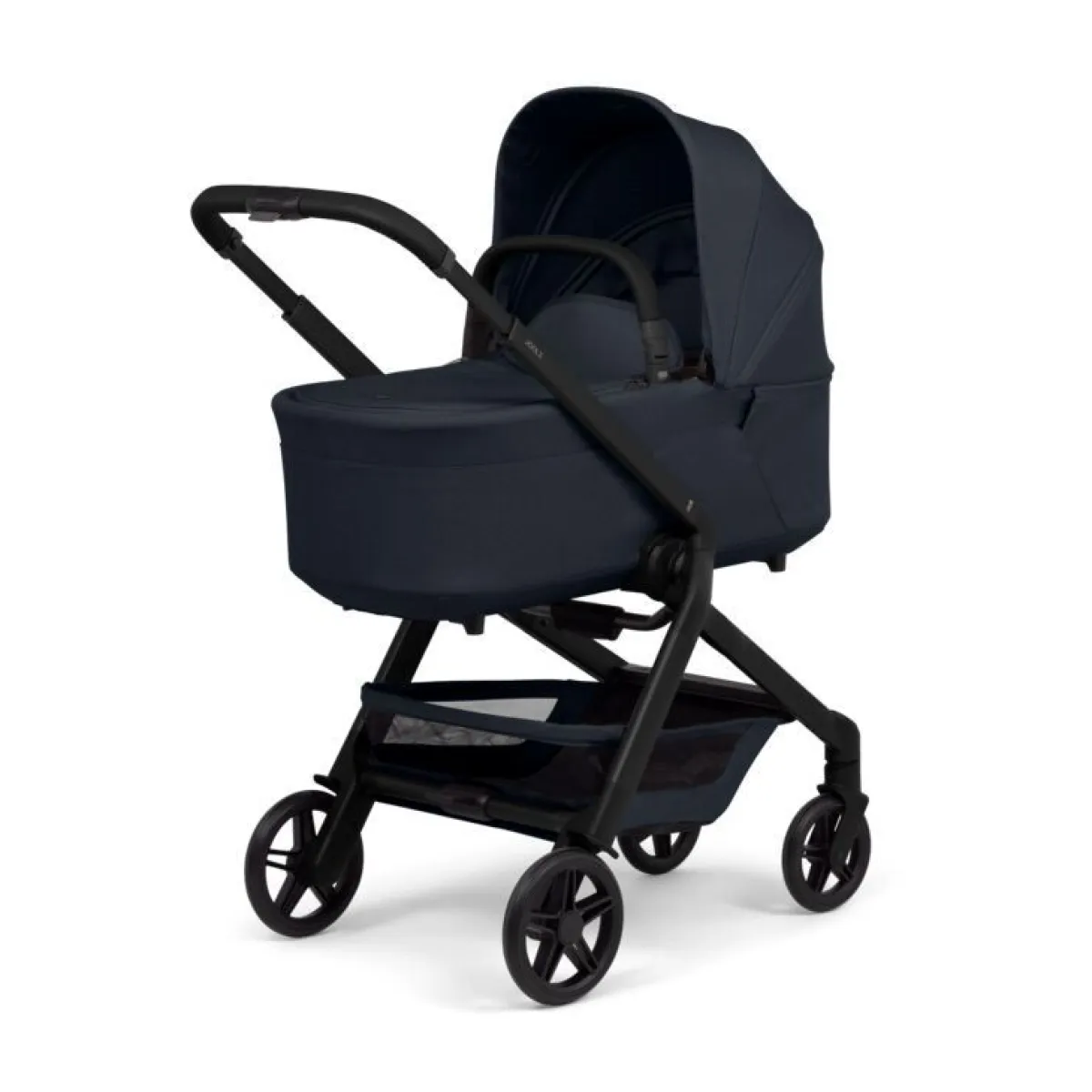 Joolz Combi Kinderwagens * Hub² Kinderwagen Compleet Black - Dark Navy Blue Blauw