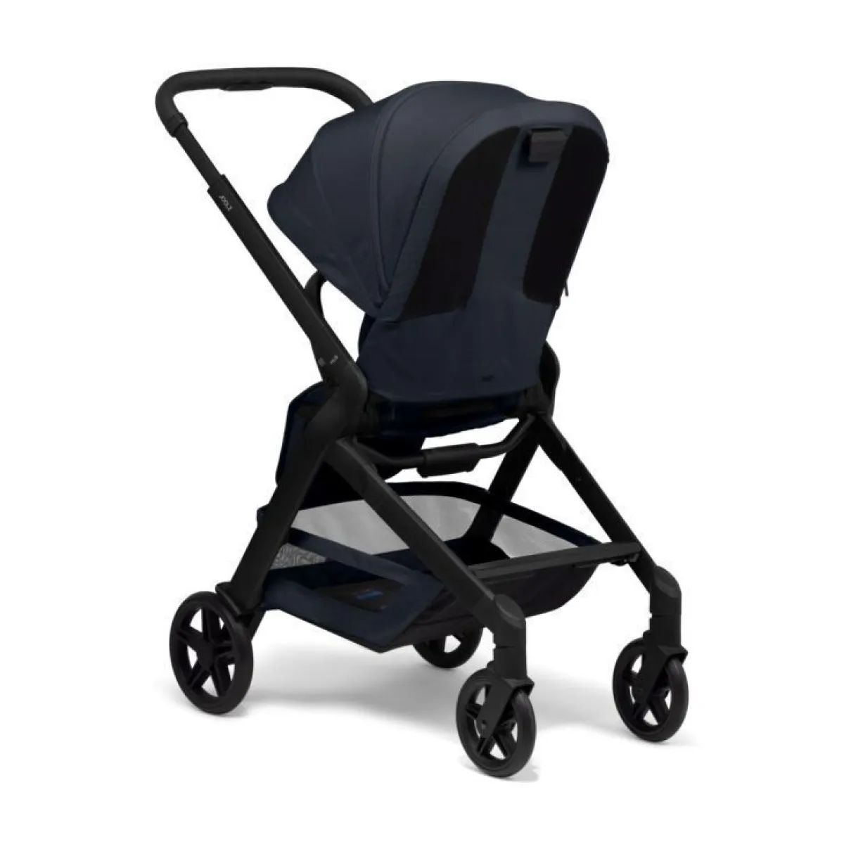 Joolz Combi Kinderwagens * Hub² Kinderwagen Compleet Black - Dark Navy Blue Blauw