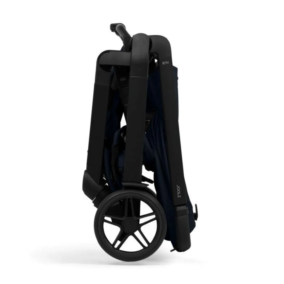 Joolz Combi Kinderwagens * Hub² Kinderwagen Compleet Black - Dark Navy Blue Blauw