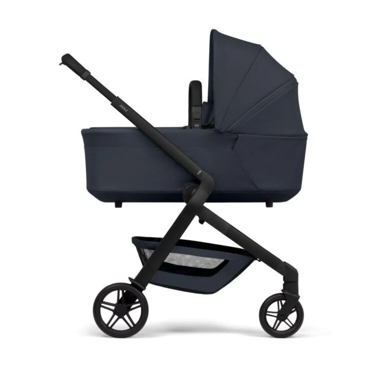 Joolz Combi Kinderwagens * Hub² Kinderwagen Compleet Black - Dark Navy Blue Blauw