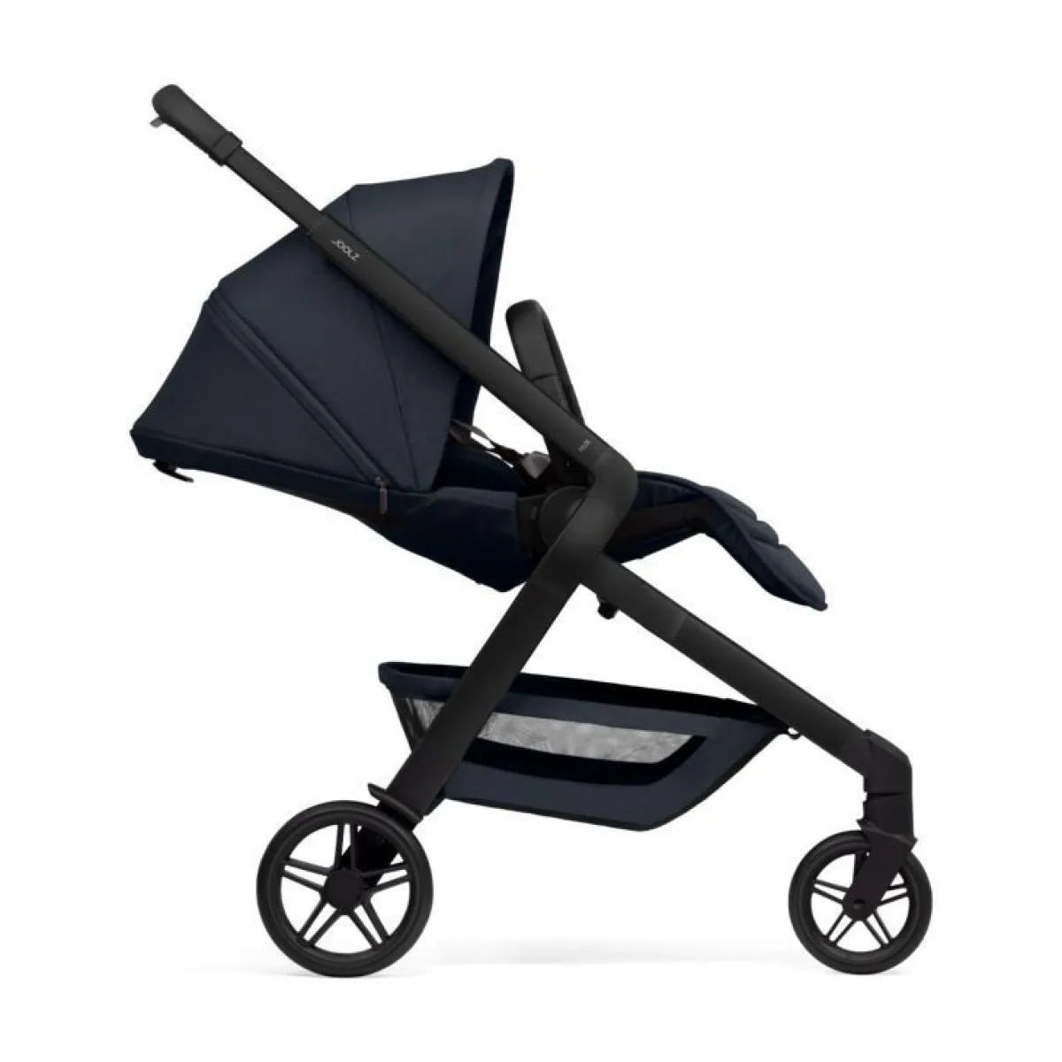 Joolz Combi Kinderwagens * Hub² Kinderwagen Compleet Black - Dark Navy Blue Blauw