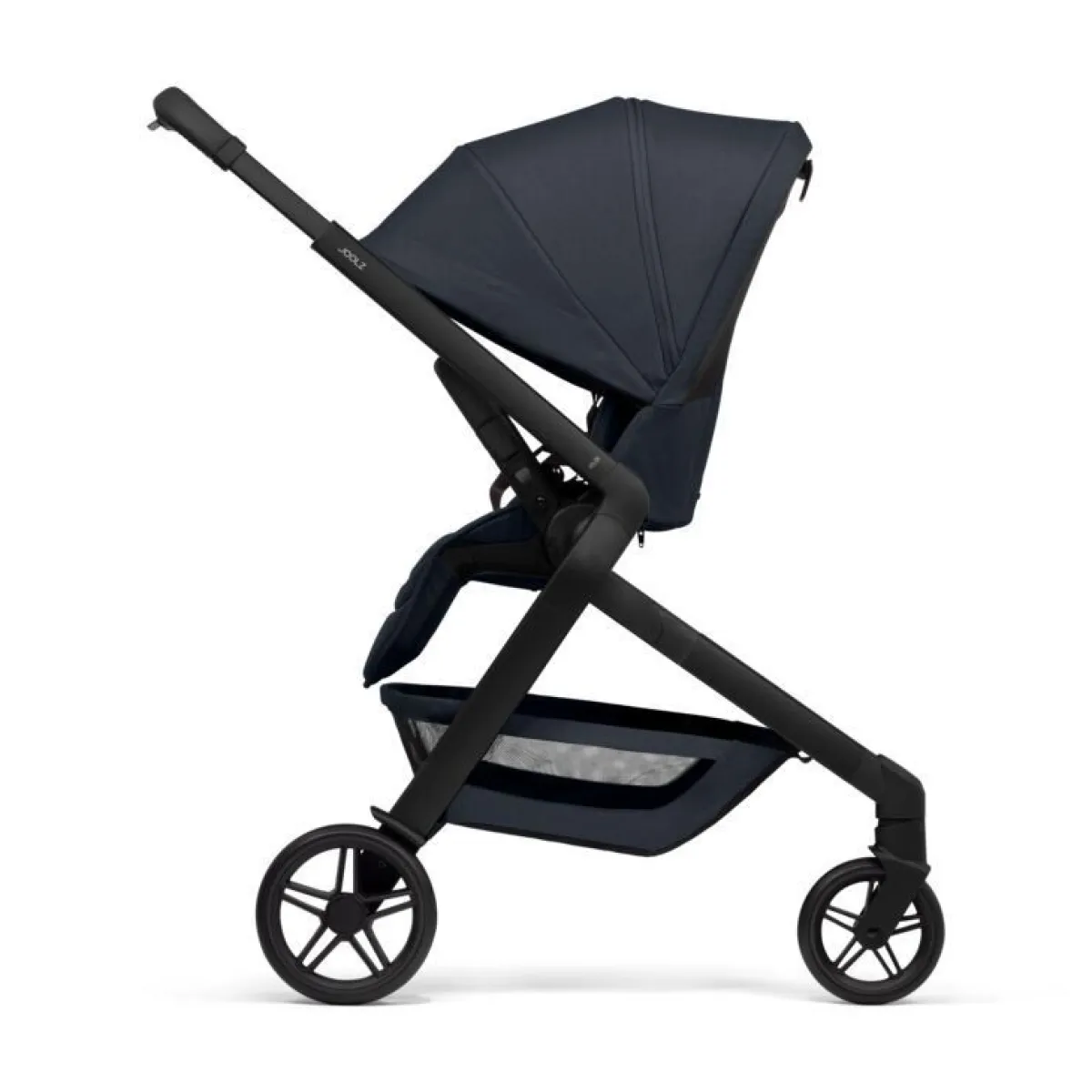 Joolz Combi Kinderwagens * Hub² Kinderwagen Compleet Black - Dark Navy Blue Blauw
