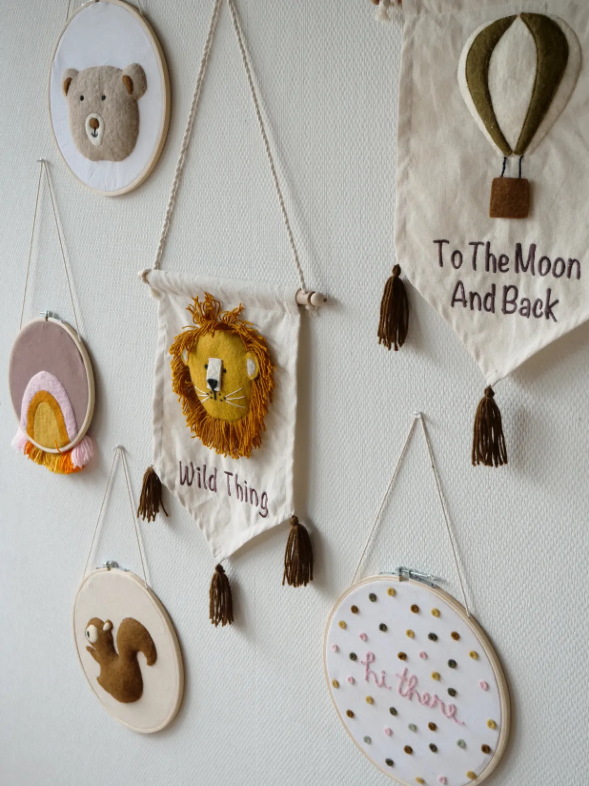 KidsDepot Kidsdepot * Wandhanger Mikko Hi There Bruin