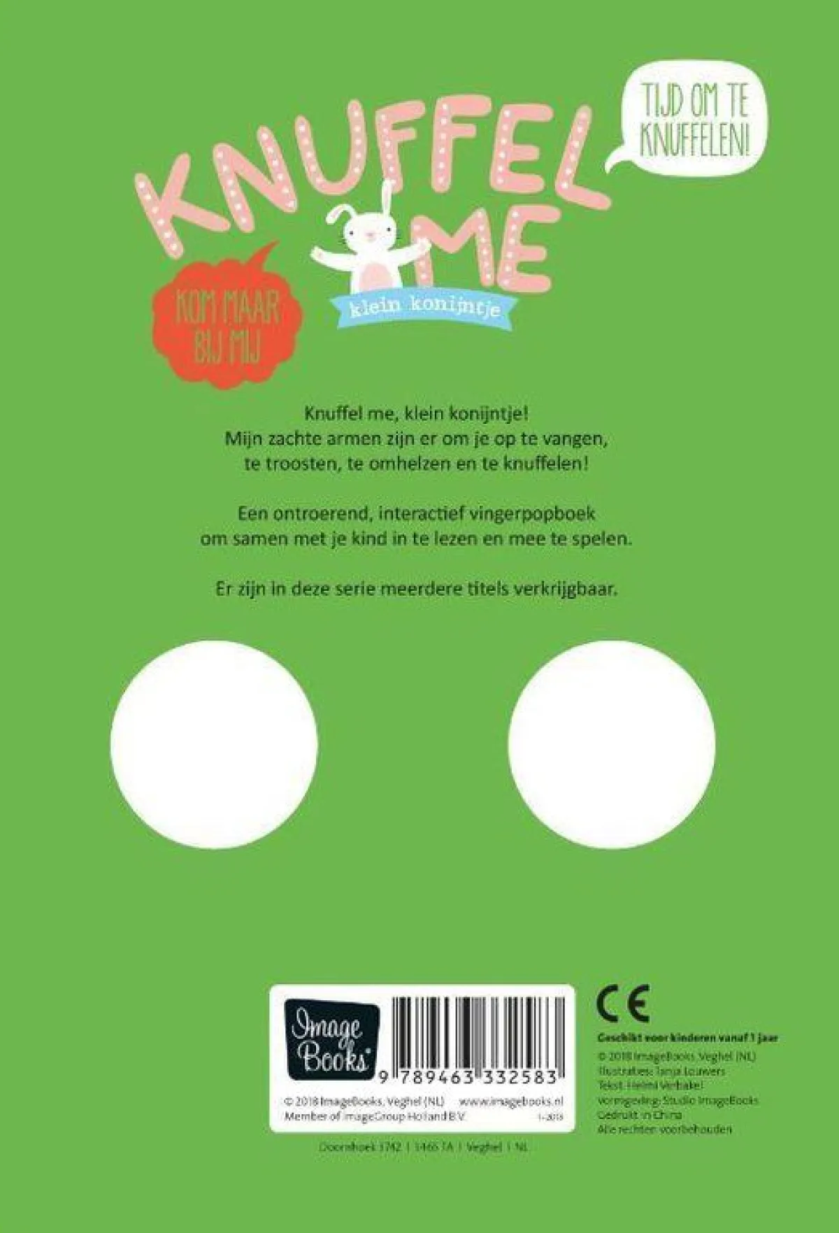 Boeken * Knuffel me Klein Konijntje Groen