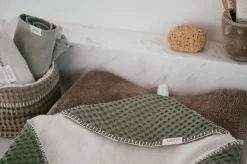 Koeka Waskussenhoezen|Bedtextiel * Aankleedkussenhoes Malmo Caffe Bruin