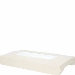 Koeka Waskussenhoezen|Bedtextiel * Aankleedkussenhoes Rivoli Warm White Wit
