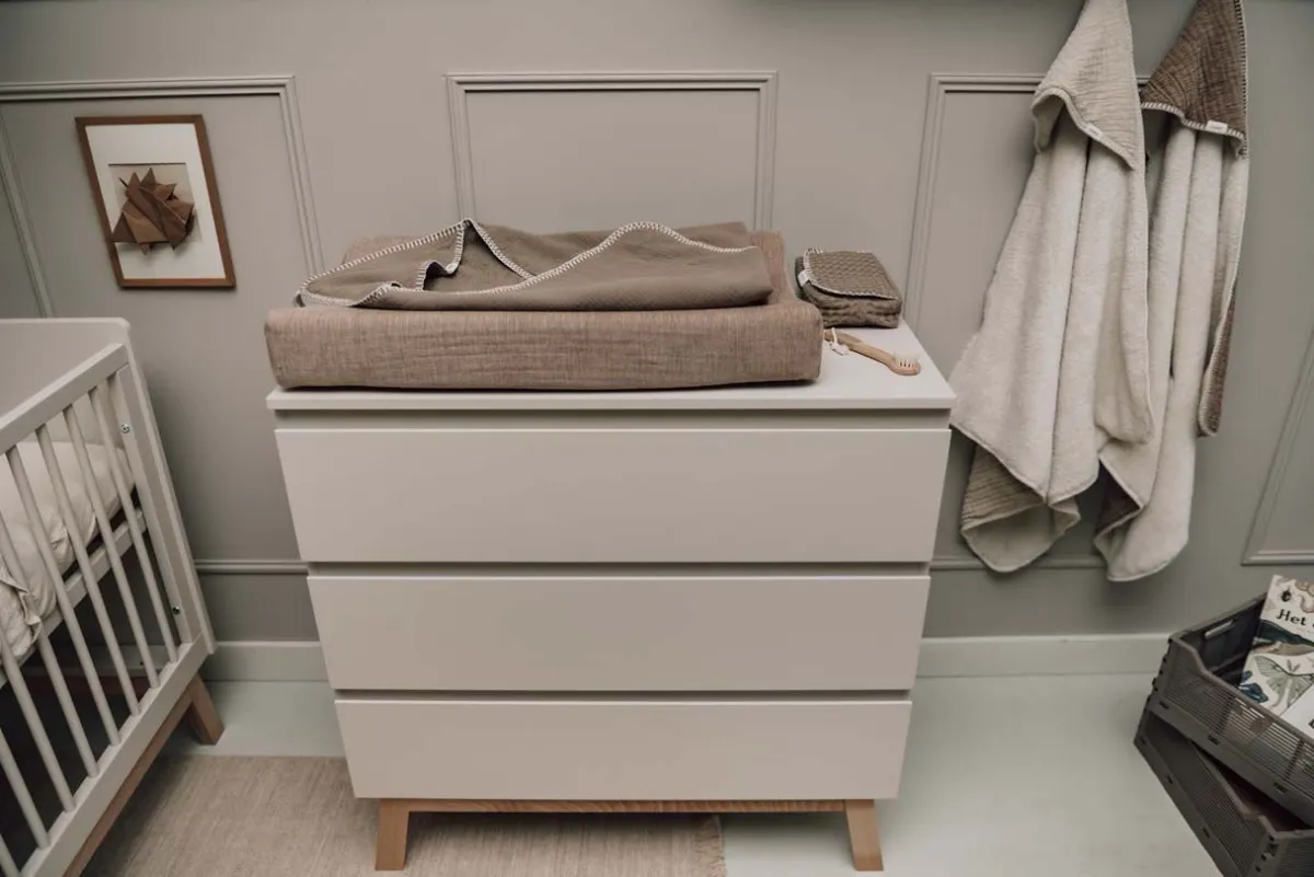 Koeka Waskussenhoezen|Bedtextiel * Aankleedkussenhoes Rivoli Caffe Bruin