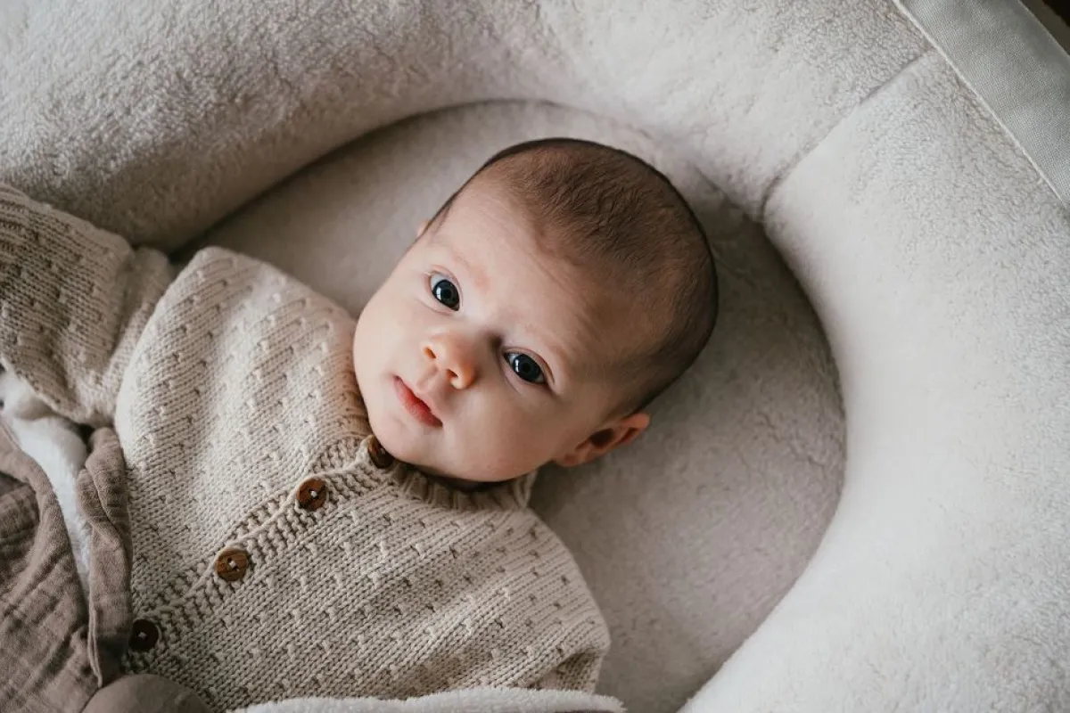 Koeka Babynestjes|Bedtextiel * Babynest Malmo Pebble
