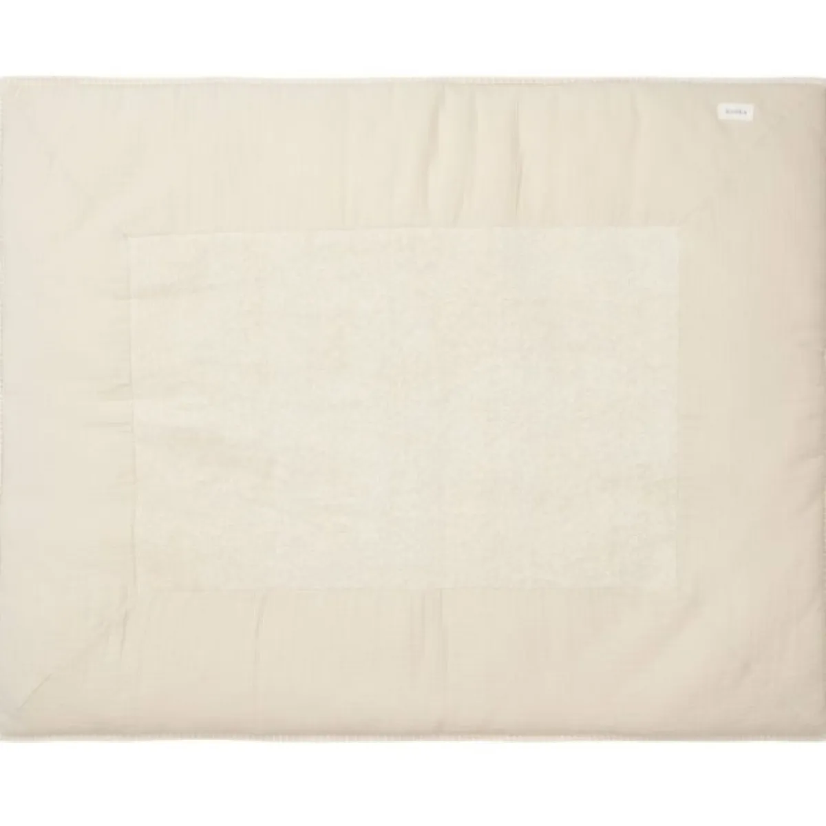 Koeka Boxkleden|Bedtextiel * Boxkleed Faro Warm White/Sage Wit