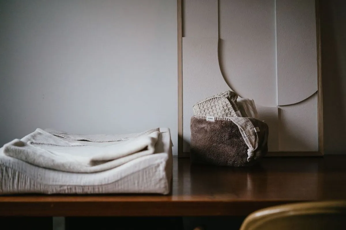 Koeka Manden|Bedtextiel * Commodemandje Malmo Caffe Bruin