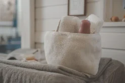 Koeka Manden|Bedtextiel * Commodemandje Malmo Pebble Grijs