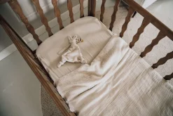 Koeka Bedtextiel * Ledikantdeken Faro Teddy Warm White Wit