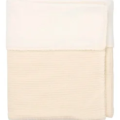 Koeka Bedtextiel * Ledikantdeken Malaga Cotton Fleece Warm White Wit