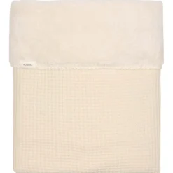 Koeka Bedtextiel * Ledikantdeken Malaga Teddy Warm White Wit