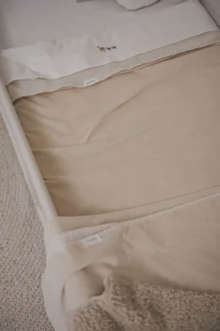 Koeka Bedtextiel * Ledikantdeken Oddi Teddy Warm White Wit