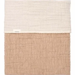 Koeka Bedtextiel * Ledikantdeken Rivoli Caffe Bruin
