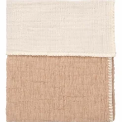 Koeka Bedtextiel * Ledikantdeken Rivoli Caffe Bruin