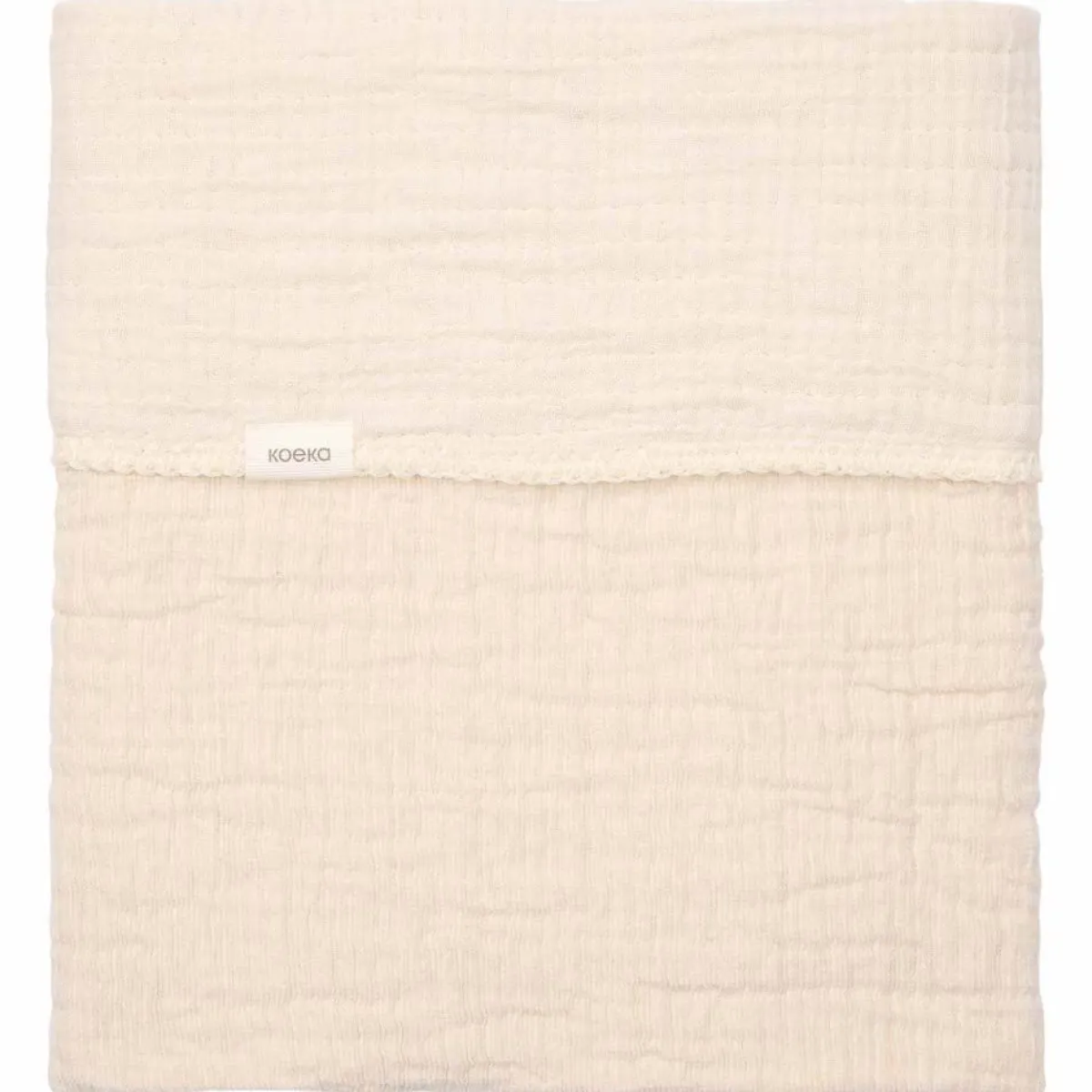 Koeka Bedtextiel * Ledikantdeken Rivoli Warm White Wit