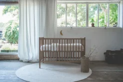 Koeka Bedtextiel * Ledikantdeken Vik Teddy Sand Zand