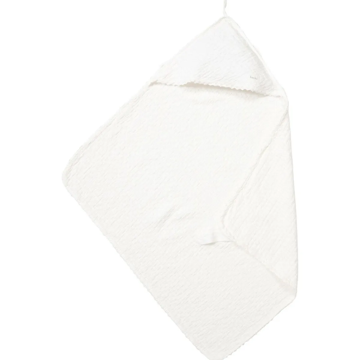 Koeka Badcapes|Bedtextiel * Omslagdoek Lace Elba Milky Wit