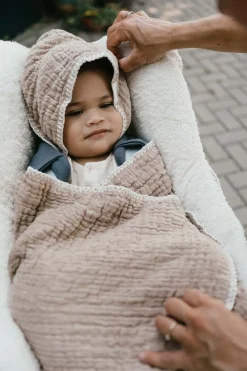 Koeka Badcapes|Bedtextiel * Omslagdoek Rivoli caffe Bruin