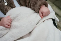 Koeka Baby Autostoel|Bedtextiel * Voetenzak Autostoel 0+ Teddy Malmo Pebble 3/5 punts Grijs