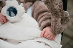 Koeka Baby Autostoel|Bedtextiel * Voetenzak Autostoel 0+ Teddy Malmo Pebble 3/5 punts Grijs